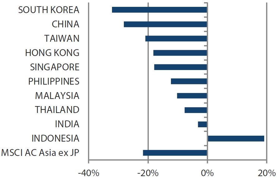 MSCI AC Asia ex Japan Index year